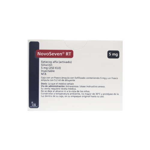 NOVOSEVEN RT 5MG FAM CAJ C/1 (EPTACOG ALFA)