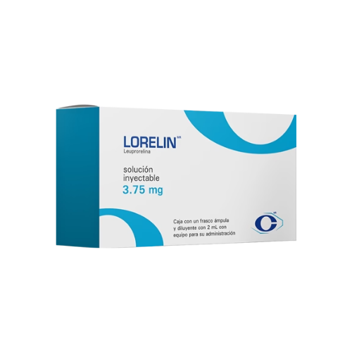 LORELIN 3.75 MG INYECTABLE, CRYOPHARMA.(LEUPRORELINA)