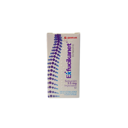 EXFUCIKANET (BORTEZOMIB) 3.5 MG 1 FRASCO CON LIOFILIZADO SOL INY LAB, GLENMARK.