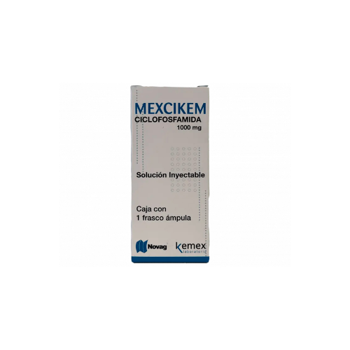 MEXCIKEM 1000 MG INYECTABLE, KEMEX.(CICLOFOSFAMIDA)