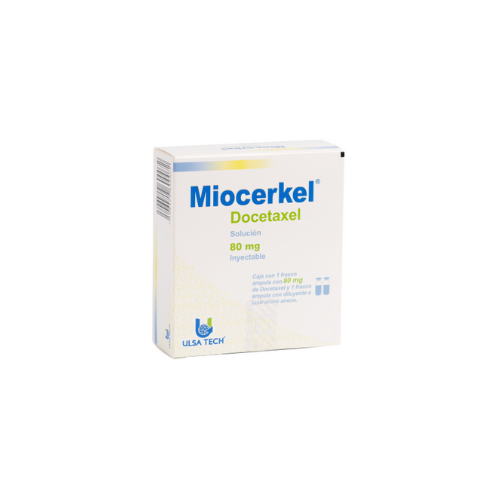 MIOCERKEL 80 MG SOL INY FCO AMP CAJ C/1 (DOCETAXEL)