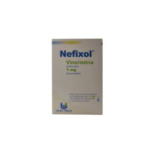 NEFIXOL 1 MG SOL INY FCO AMP CAJ C/1 (VINCRISTINA)