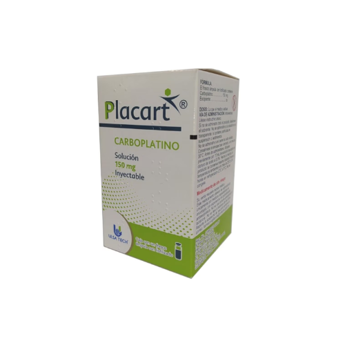 PLACART 150 MG SOL INY CAJ C/1 (CARBOPLATINO)