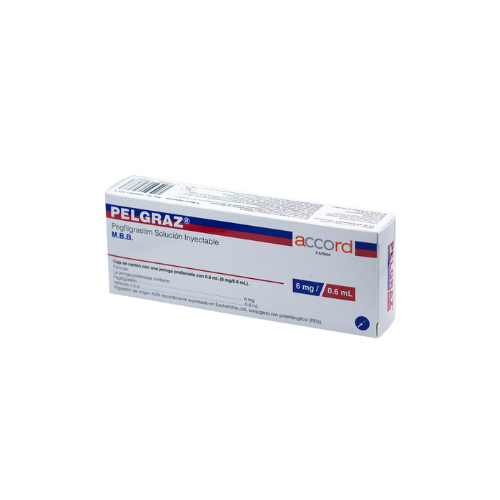 PELGRAZ 6 MG / 0.6 ML INYECTABLE ACCORD (PEGFILGRASTIM)