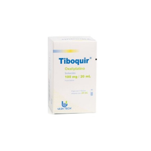 TIBOQUIR 100 MG / 20 ML SOL INY FCO CAJ C/1 (OXALIPLATINO)
