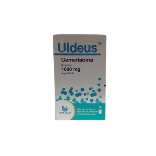 ULDEUS 1000 MG SOL INY FCO AMP CAJ C/1 (MEROPENEM)