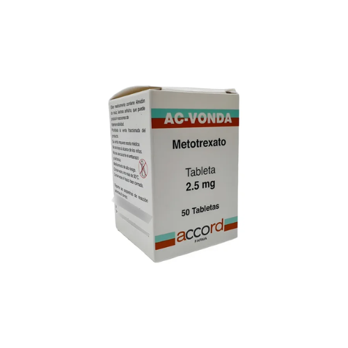 METOTREXATO 2.5 MG, 50 TABLETAS, ACCORD.(METROTEXATO)