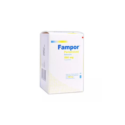FAMPOR 500 MG SOL INY FCO AMP CAJ C/1 (CISPLATINO)