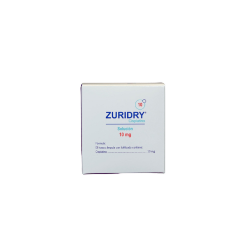 ZURIDRY SOLUCIÓN INYECTABLE 10 MG (CISPLATINO)