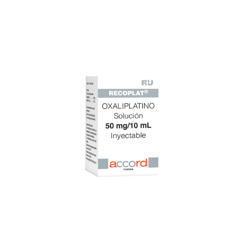 RECOPLAT 50 MG / 10 ML INYECTABLE, ACCORD. (OXALIPLATINO)
