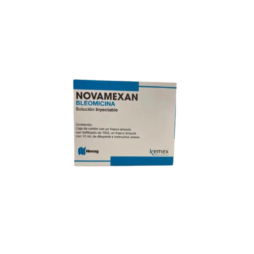 NOVAMEXAN 15 U / 10 ML INYECTABLE (BLEOMICINA)